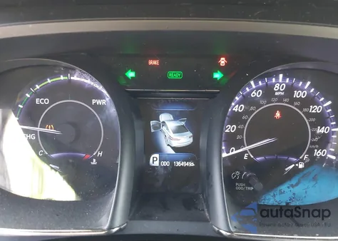 2016 Toyota Avalon Hybrid Limited from USA, damaged, VIN 4T1BD1EBXGU054367